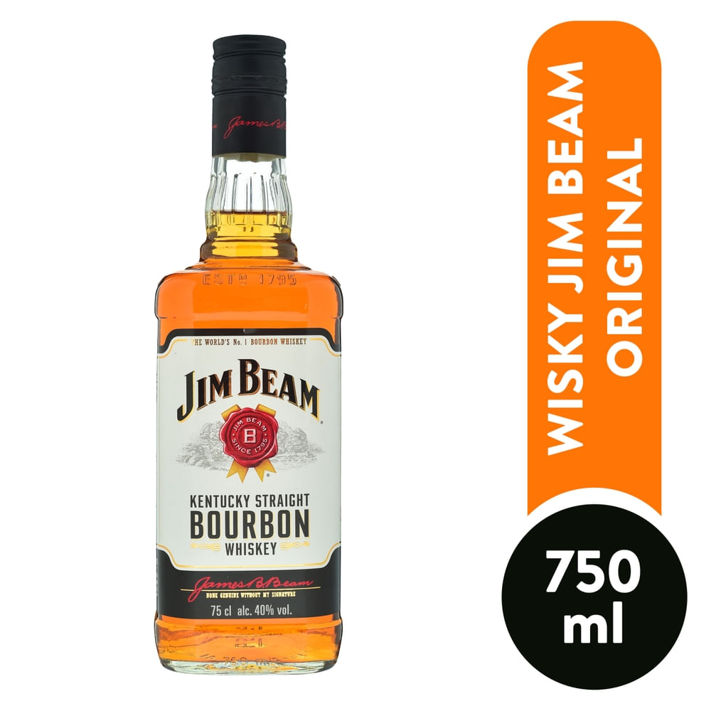 Whisky Jim Beam kentucky original - 750 ml