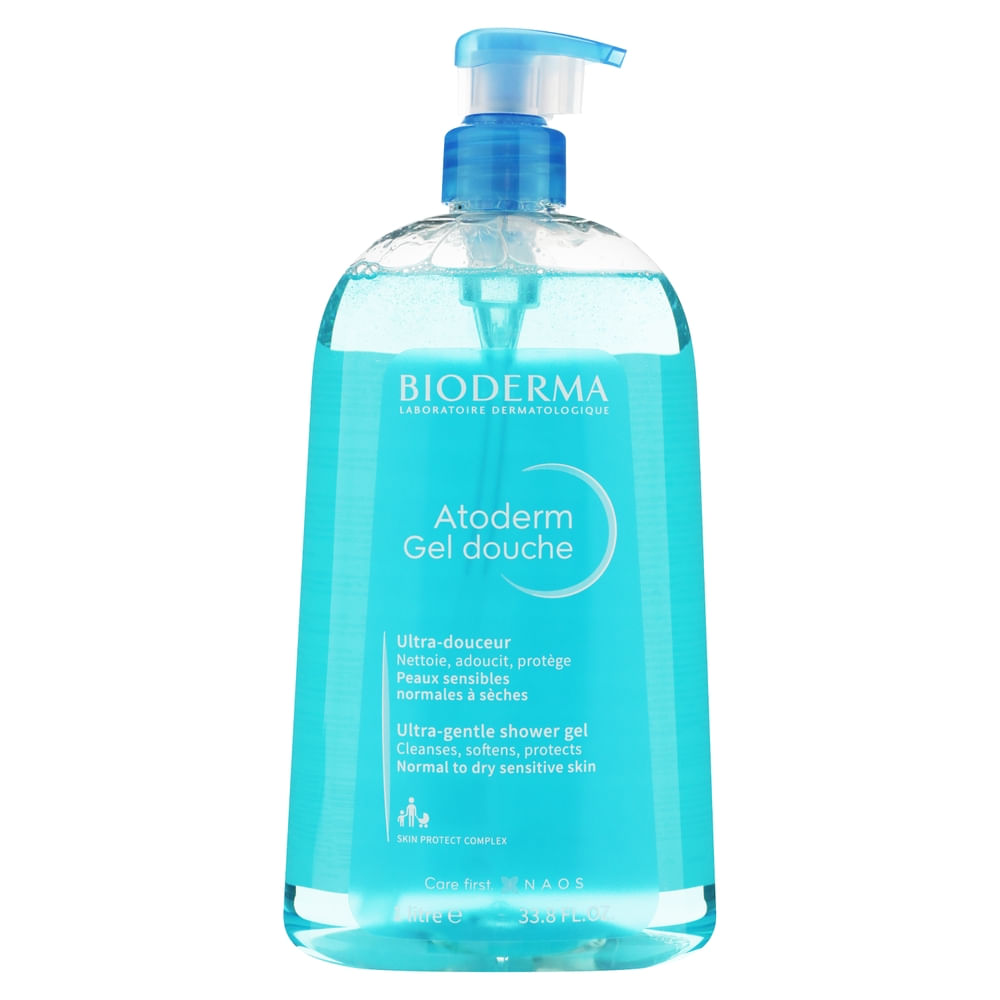 Gel de ducha Bioderma ultra suave familiar - 1 L