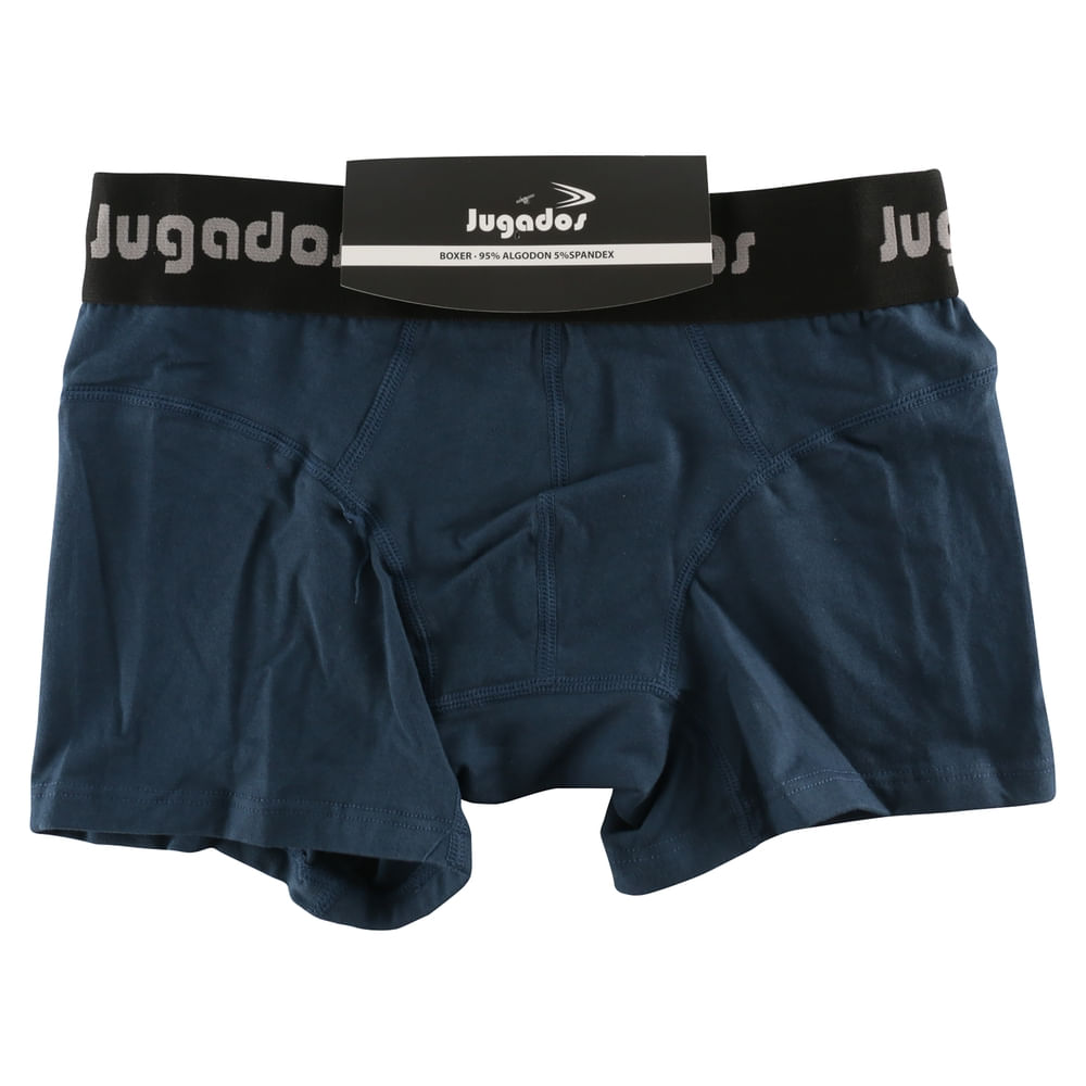 Boxer Deport Cab Azul Talla S Jugados