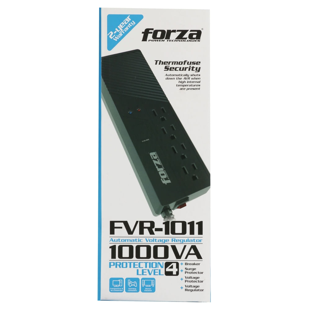 Regu Voltaje Forza Fvr1011 1000va 500w