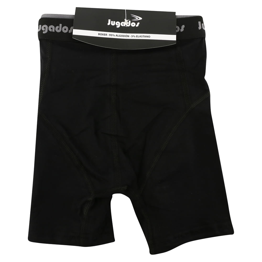 Boxer Caballero Negro Talla Xl Jugados