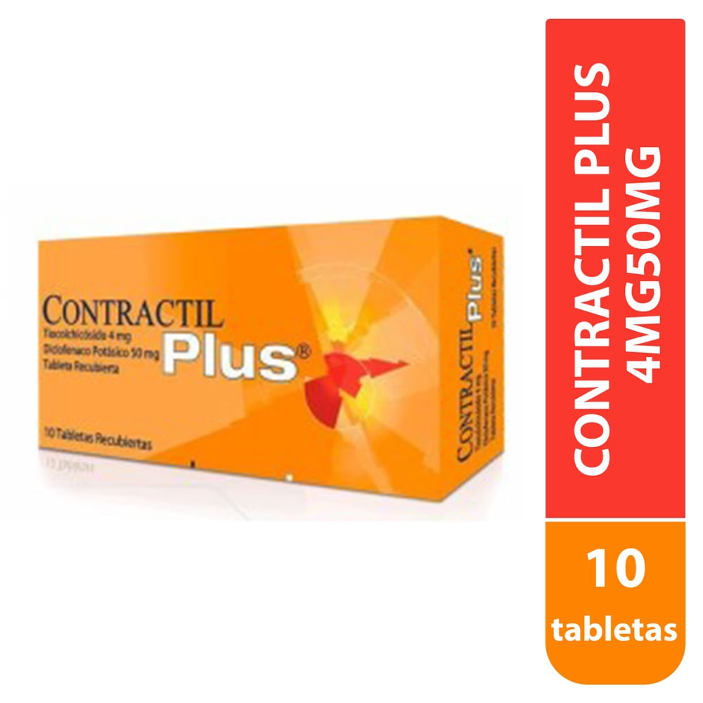 Contractil Plus caja 10 tabletas (precio por tableta)