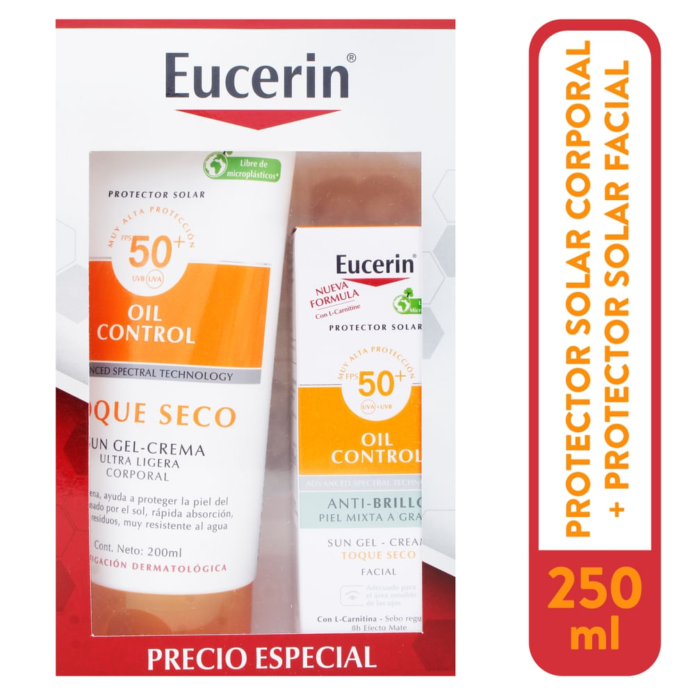 Eucerin Pk Oilcontrl Facial Cuerpo 250Ml