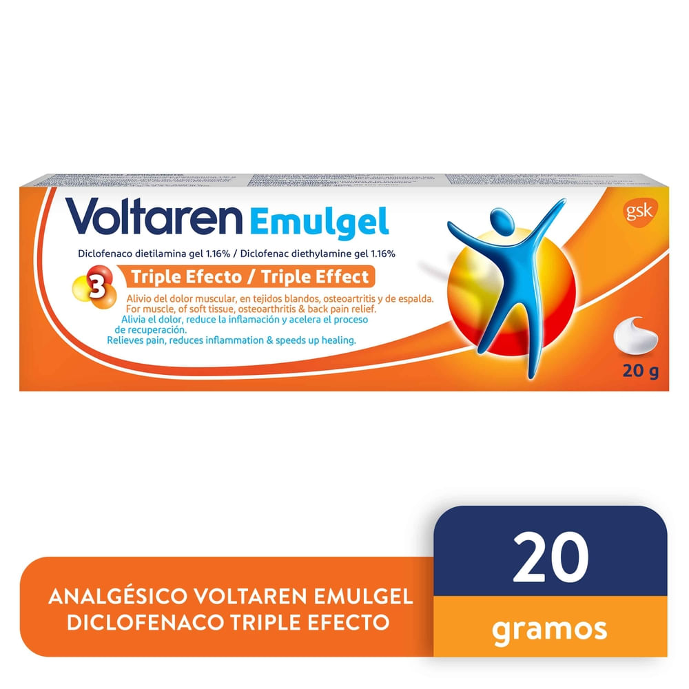 Voltaren Emulgel Triple Acción