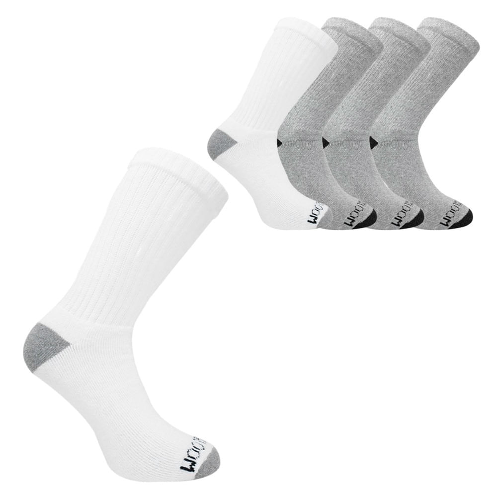 Calceta Loom multicolor para caballero -5 pares
