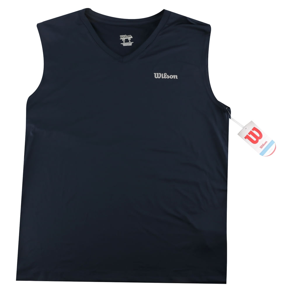 Playera Wilson Ultra Light sin mangas para caballero - Talla XL