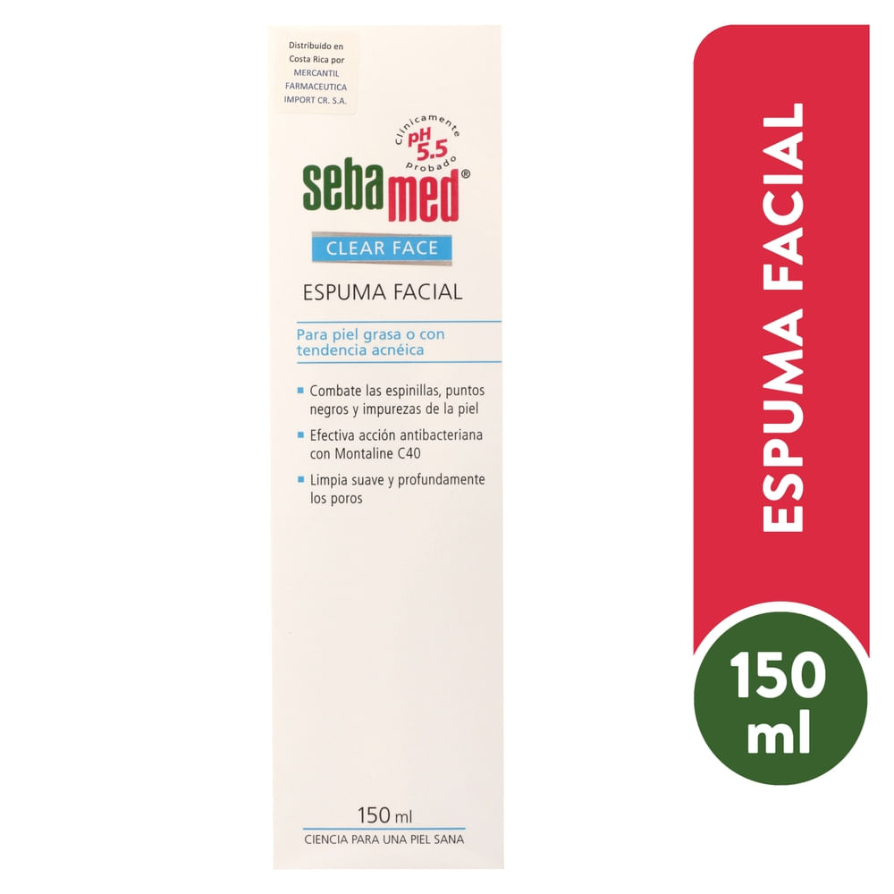Espuma facial Sebamed clear face - 150 ml