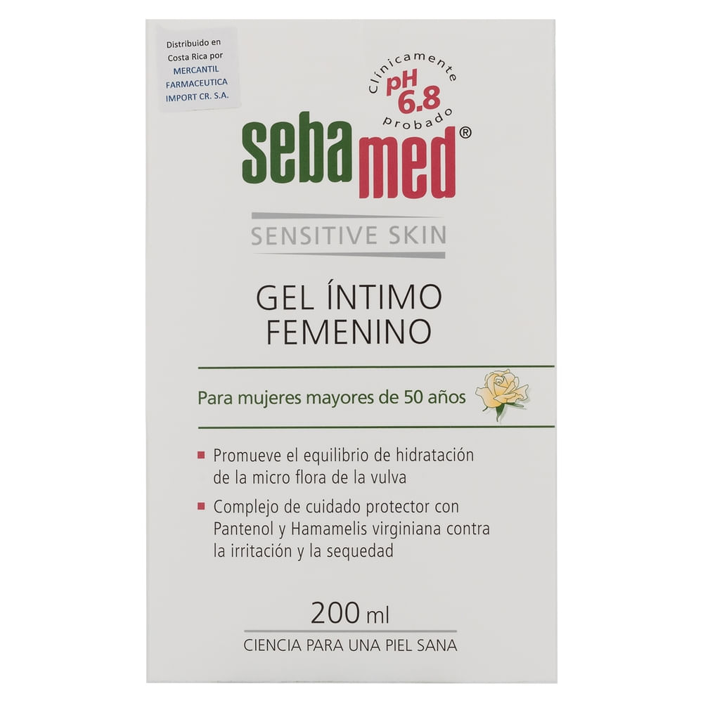 Gel íntimo Sebamed femenino menopausia - 200 ml