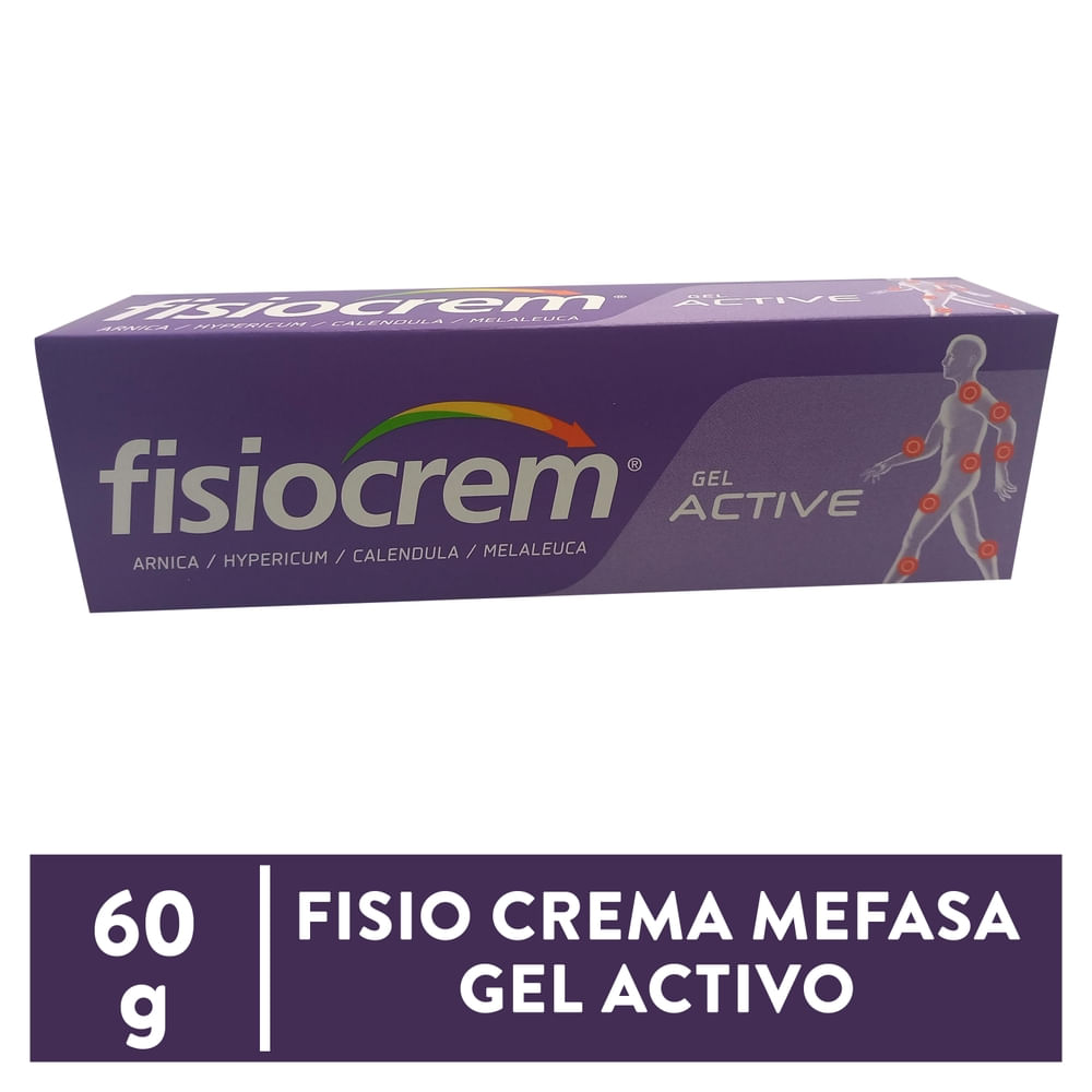 Fisio Crema Mefasa Gel Activo - 60 ml