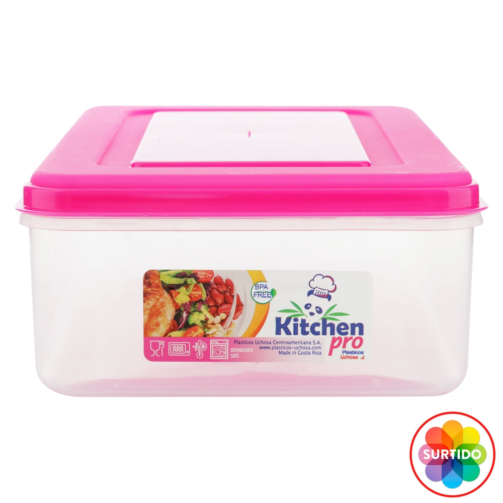 Recipiente Rect Kitchen Pro De 1800ml