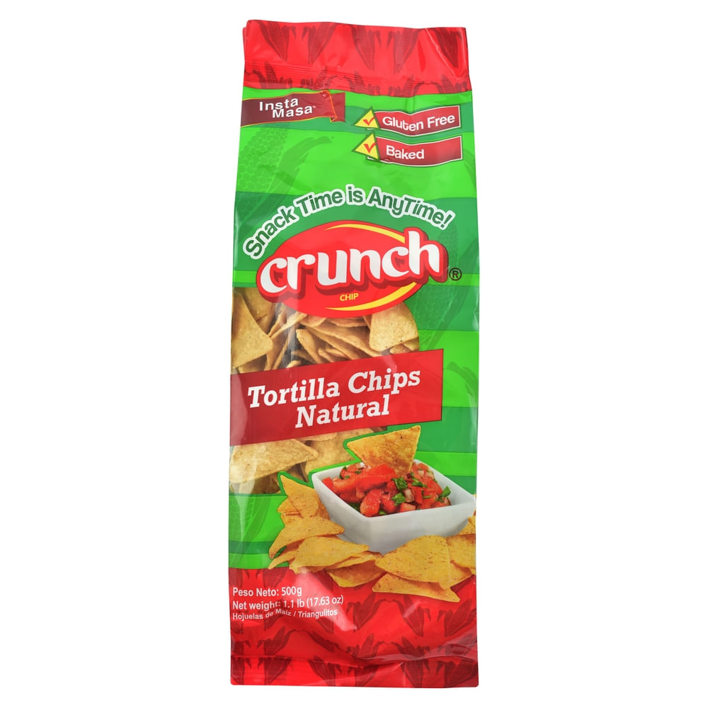 Snack Crunch Chips tortilla natural - 500 g