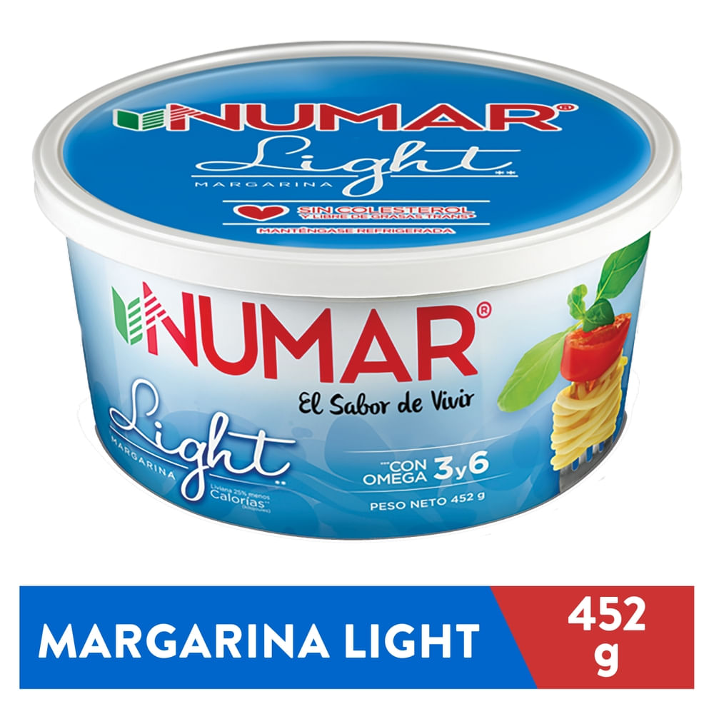 Margarina Numar Light Taza - 452 g