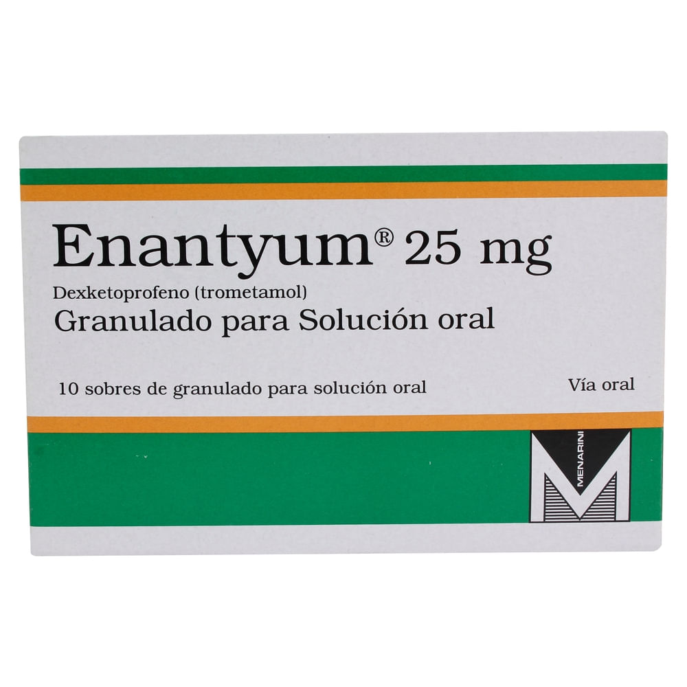 Enantyum dexketoprofeno 25 mg