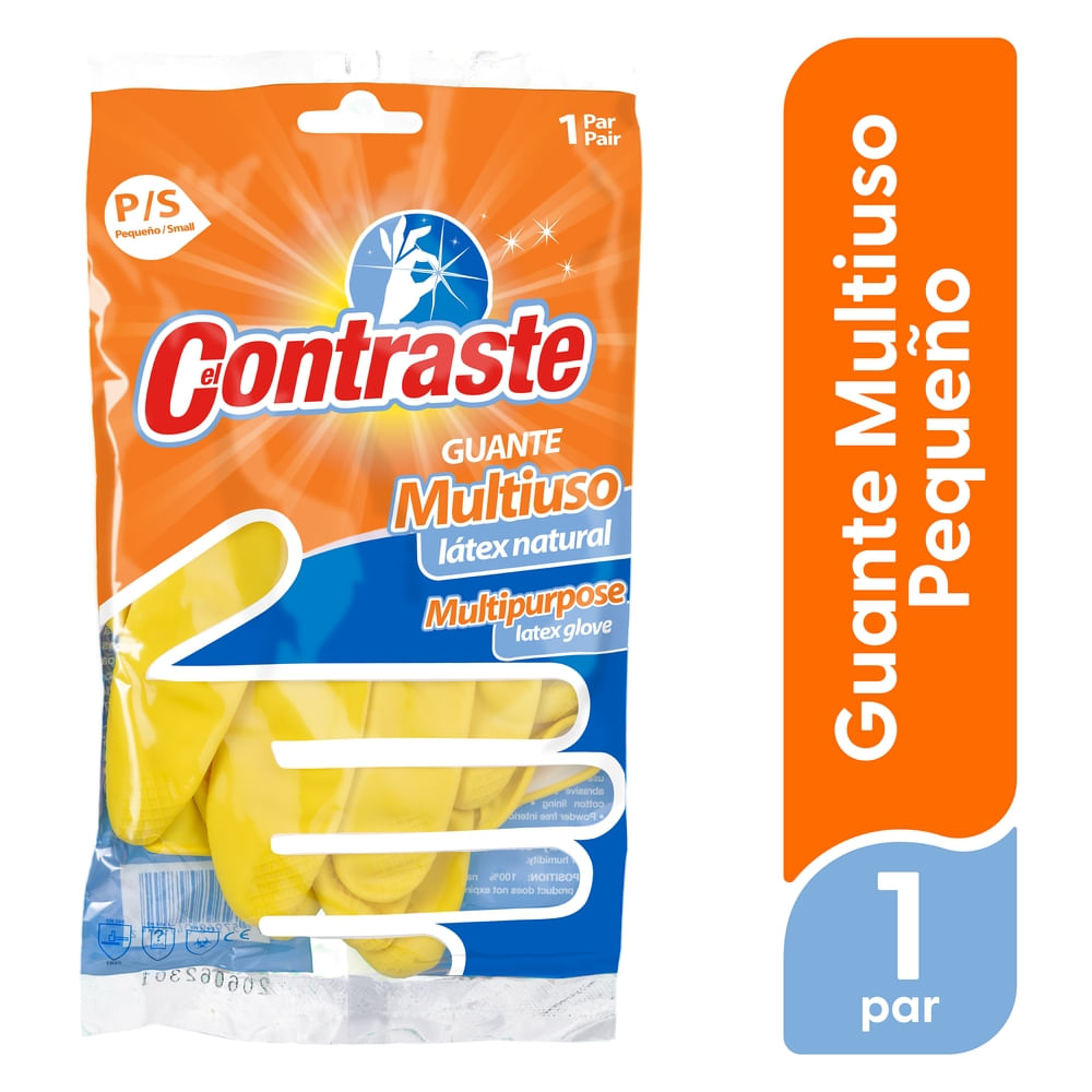 Guante El Contraste Multiusos Pequeño - 1 Par