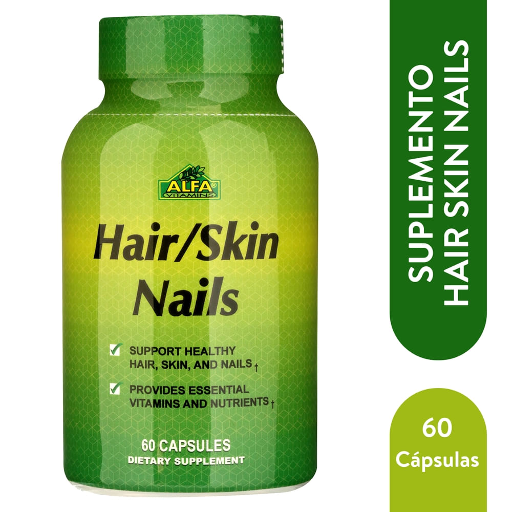 Cápsulas Alfa Cabello y Piel 60
