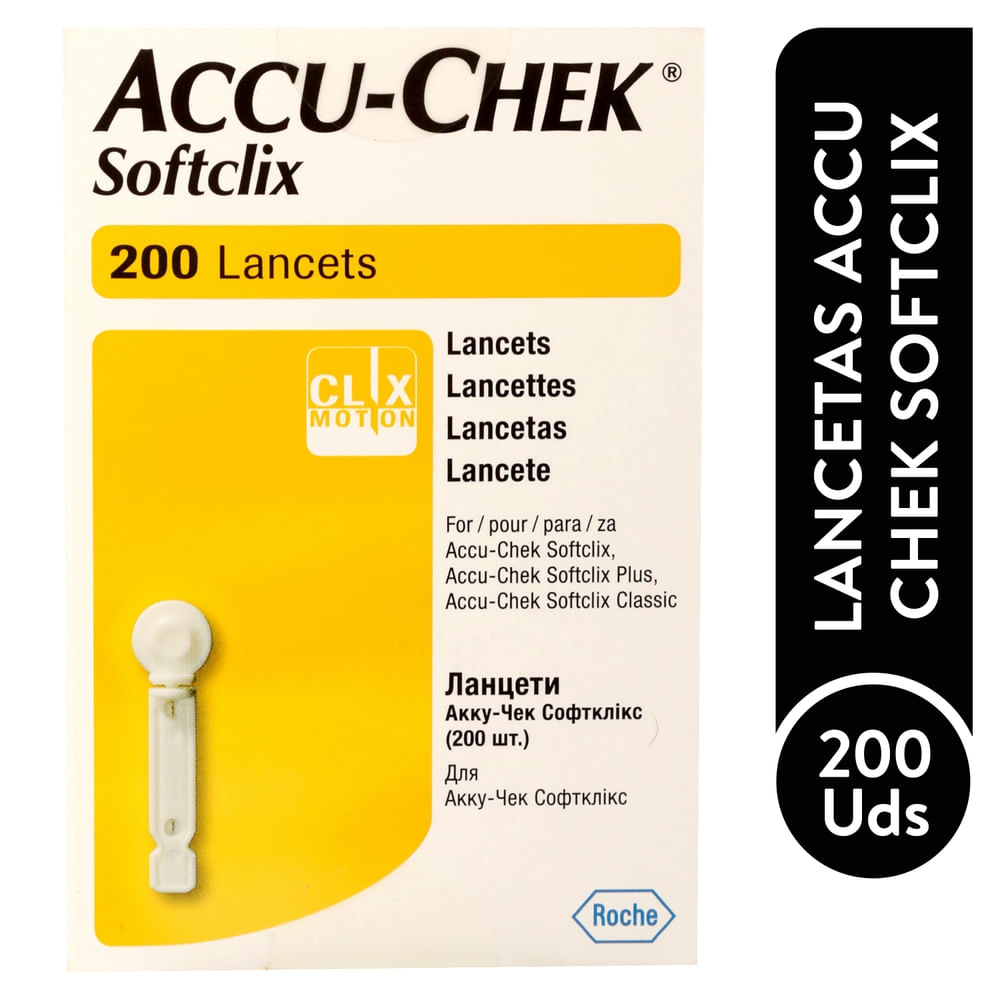Lancetas Accu Check Softclix X200 X Caja