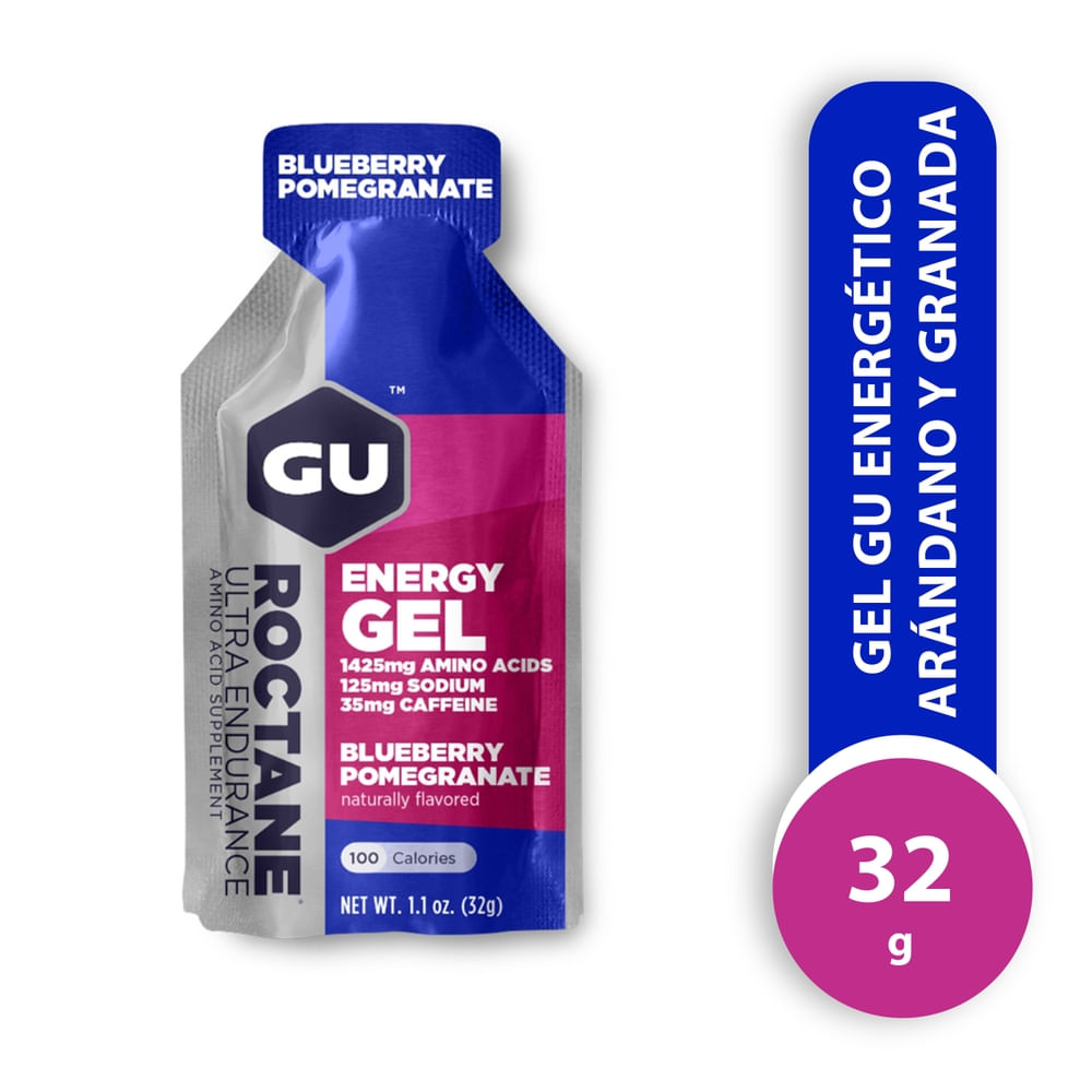 Gel Gu Energético Arándano y Granada - 32 g