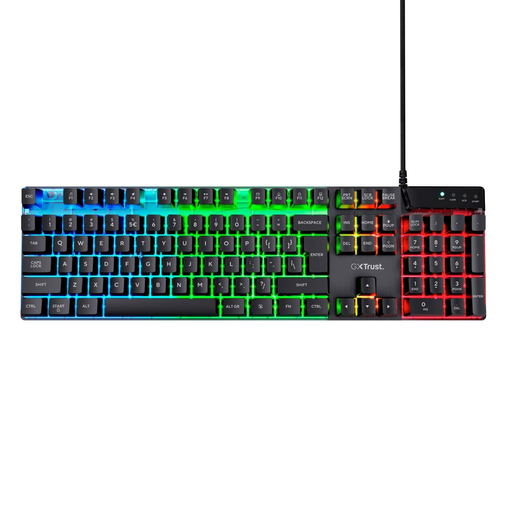 Teclado Gaming Trust 835 Azor Iluminado - 23823