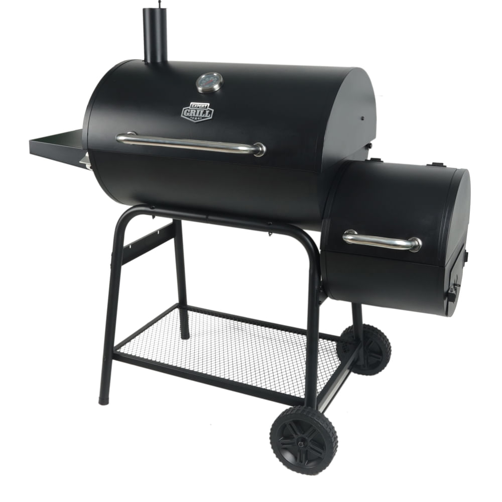 Parrilla de carbón Expert Grill con ahumador