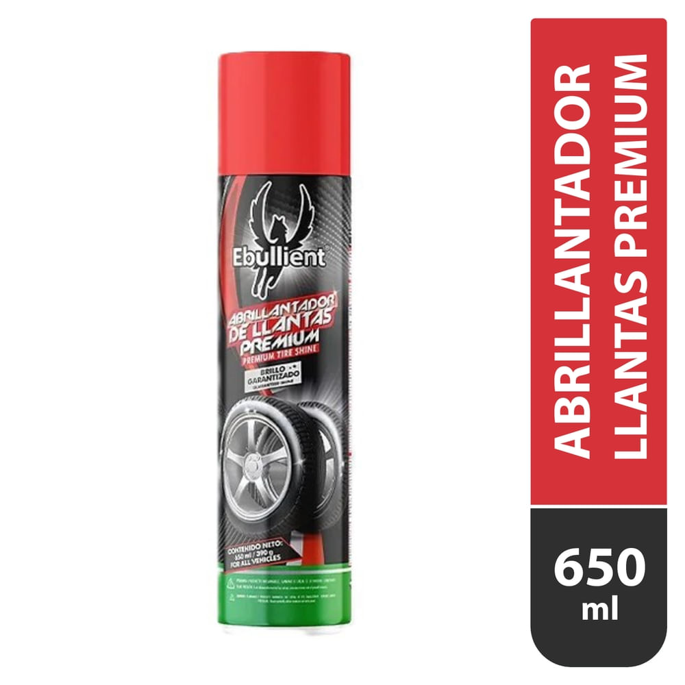 Abrillantador Llantas Premium Ebu 650ml