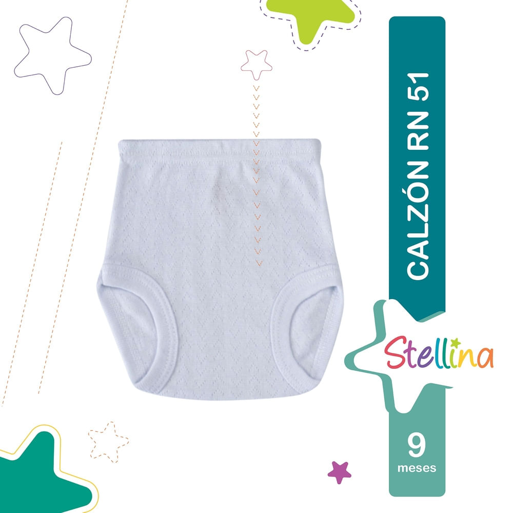 Calzon Stellina Bebe T 9 M Rn 51