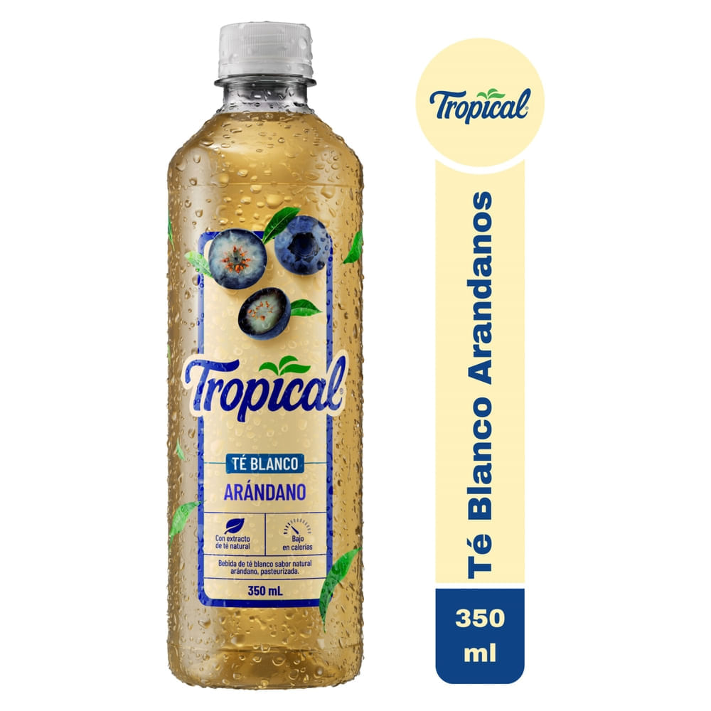 Refreco Tropical Té Blanco Pet -350ml