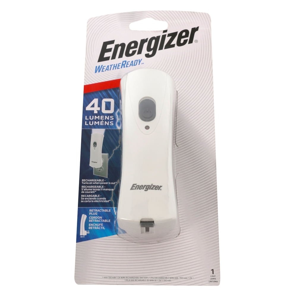 Linterna Energizer Recargable 40Lumen
