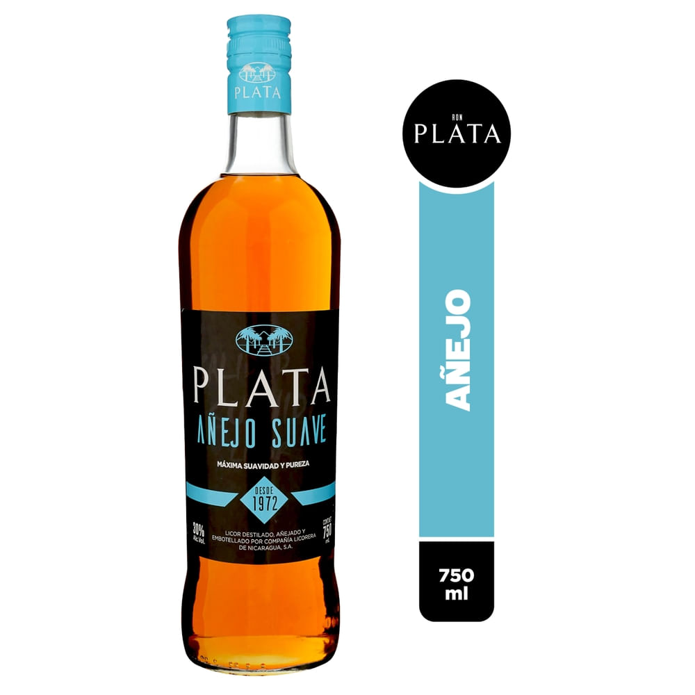 Ron Plata Añejo - 750 ml