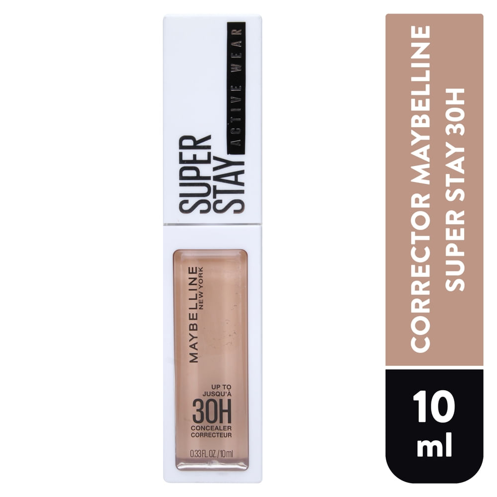 Corrector líquido Maybelline active wear - 10 ml