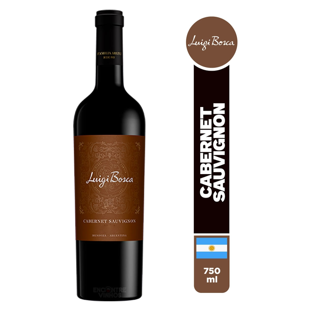 Vino tinto Luigi Bosca Cabernet Sauvignon 2020 - 750 ml