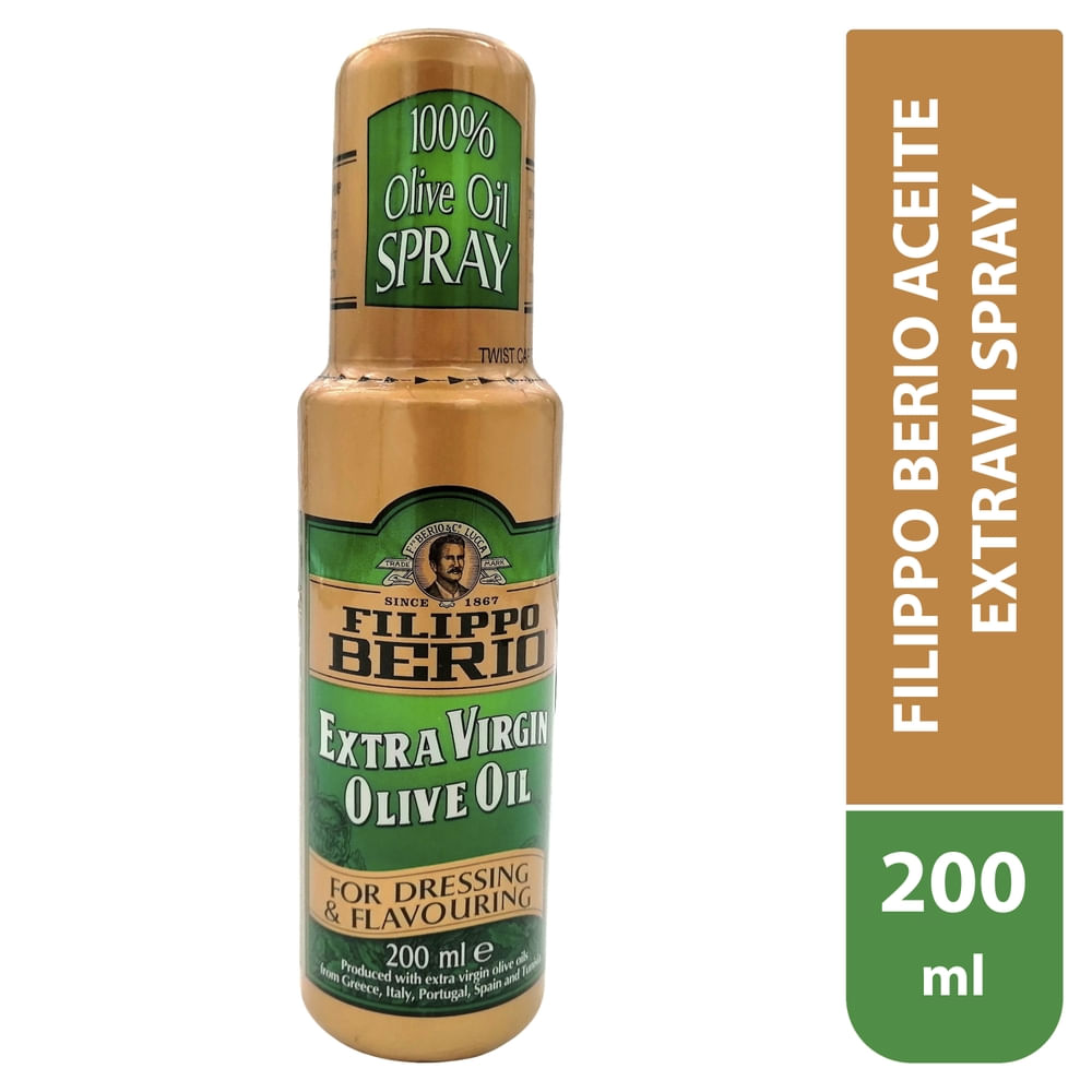 Aceite Filippo Berio extravirgen en spray - 200 ml