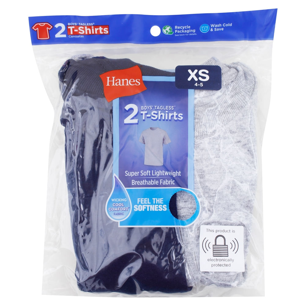 P2 Playera Nino C Redond Hanes Surt Xs