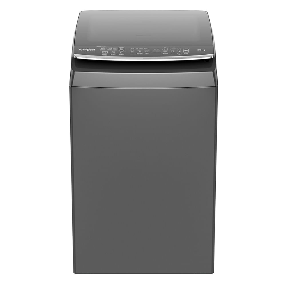 Lavadora Whirlpool automática digital modelo WM20BTHLA negro capacidad 20 kg