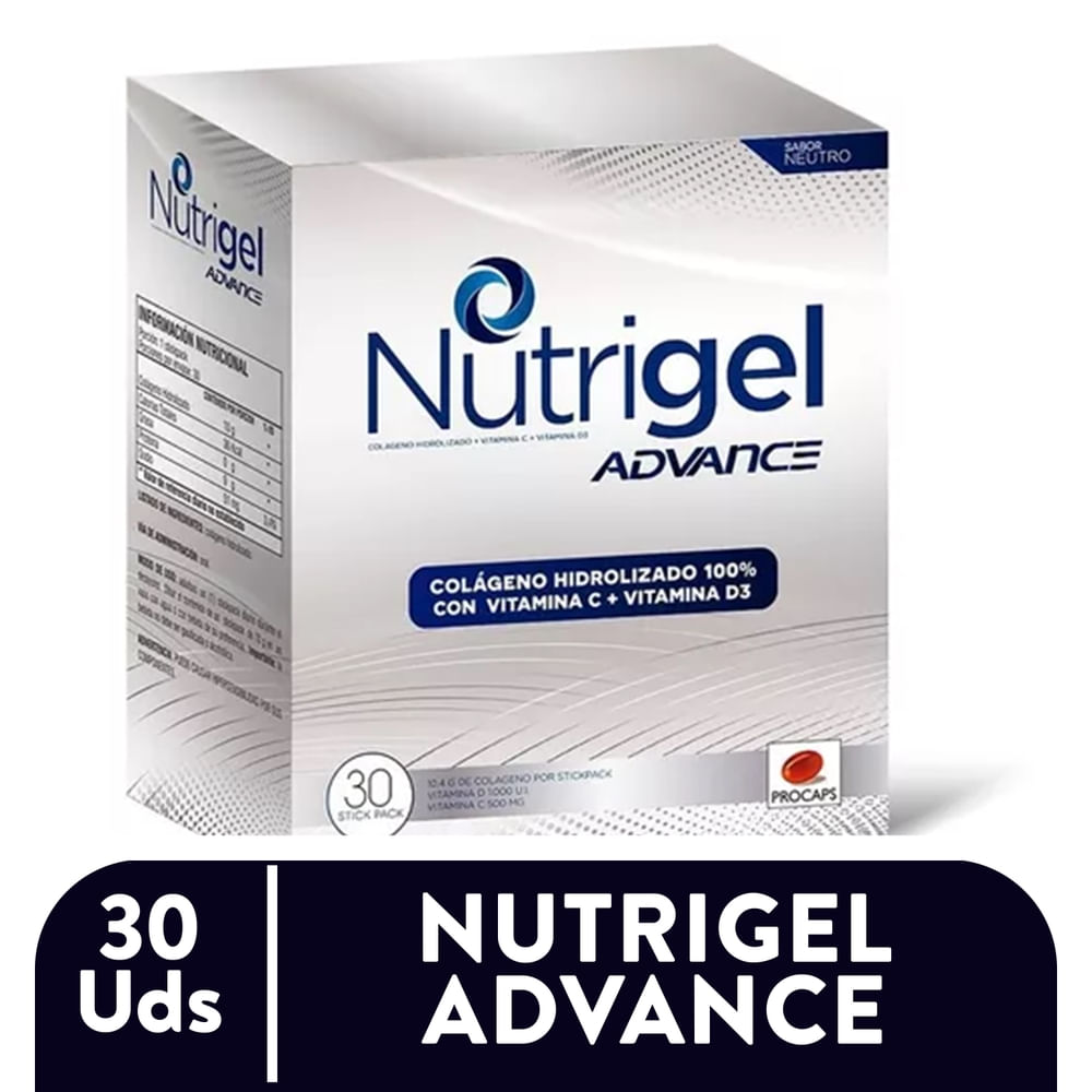 Nutrigel Advan Neutr Procaps 30 Stick Ea
