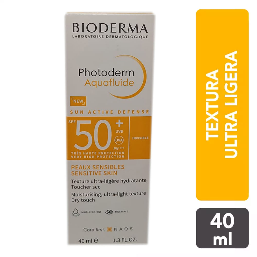 Bloqueador Bioderma Photoderm Aquafluid - 40 ml