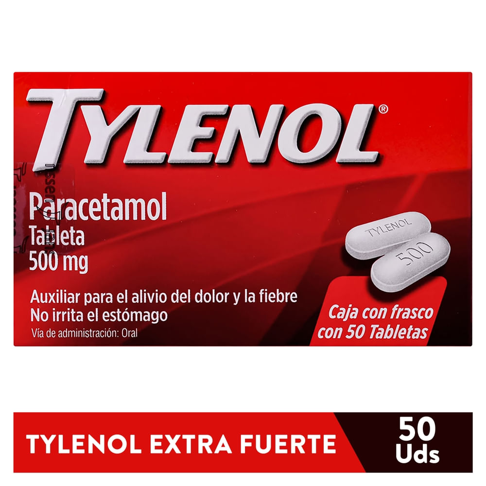 Tylenol Extra Fuerte Cápsulas (precio por unidad)