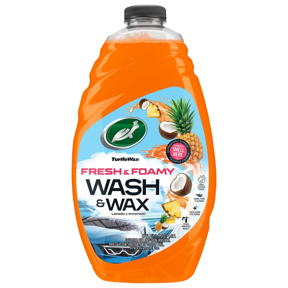 Fresh Y Foamy Wash Wax Turtle Wax 1420ml