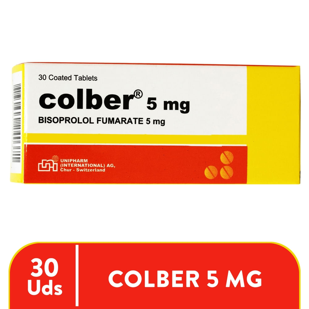 Colber bisoprolol 5 mg