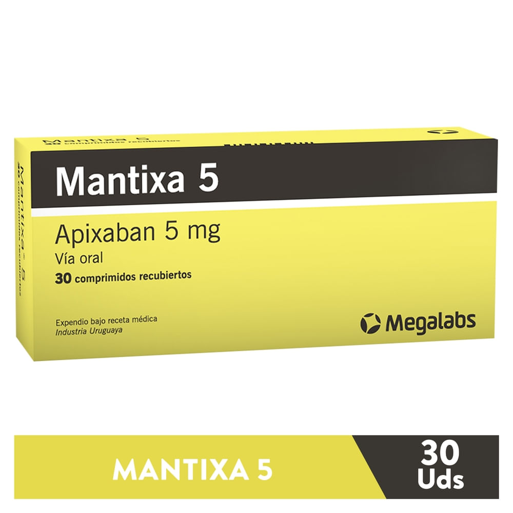 Mantixa 5 mg caja 50 comprimidos