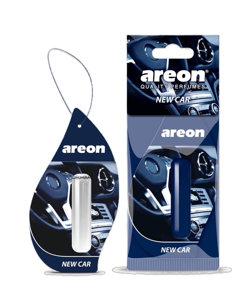 Aromatizante Papel Líquido New Car Areon para Carro