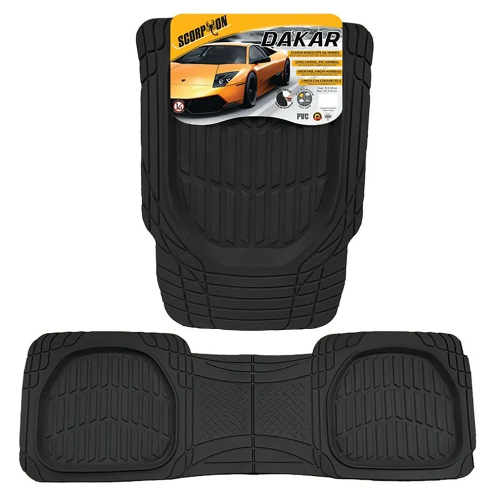 Alfombra Dakar Scorpion Negra Scorpion