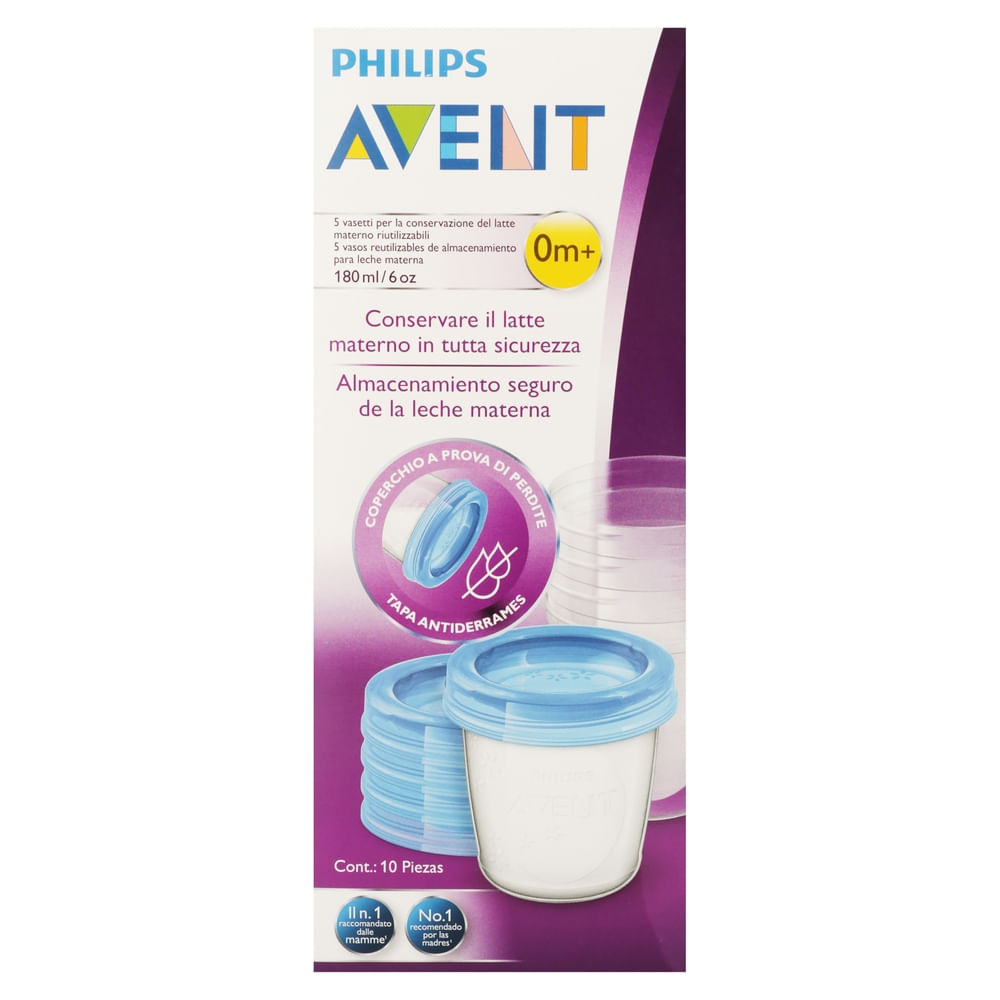 Set de Vasos Avent colores surtidos 5 Uds