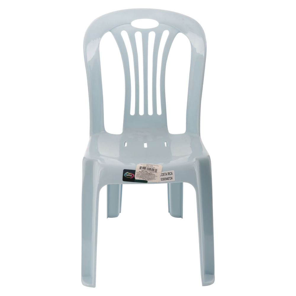 Silla Megaplast Plástica Infantil Azul 34X31X57Cm