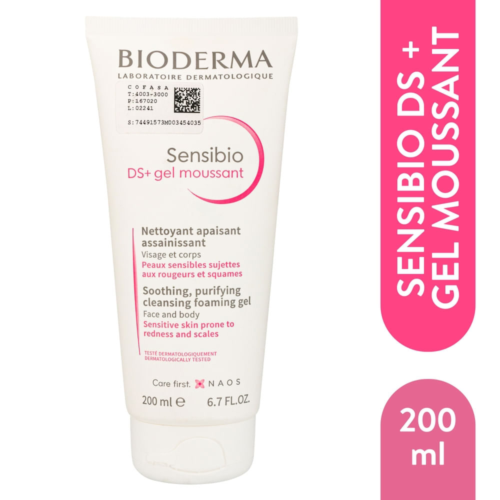 Sensibio Ds Gel Moussant 200Ml