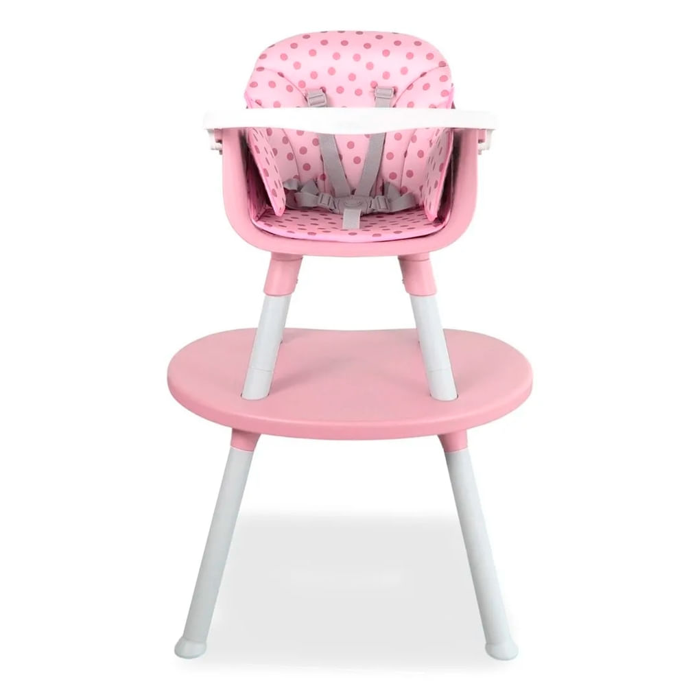 Silla alta Prinsel Bristro 3 en 1 rosa