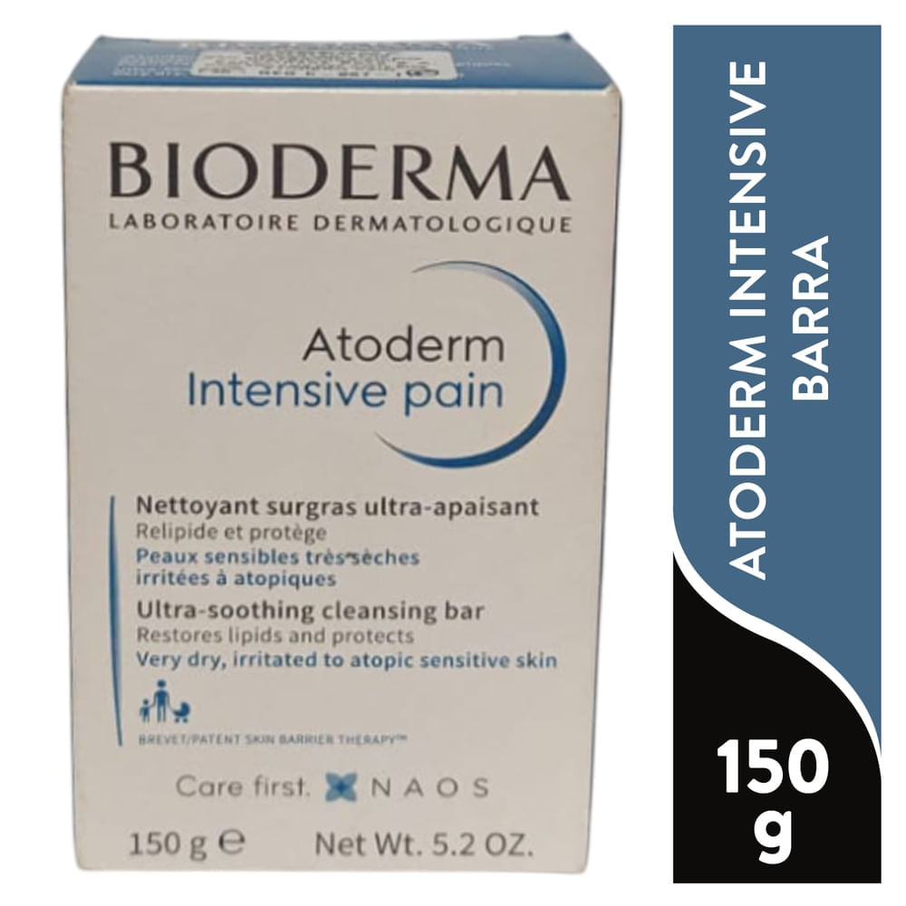 Barra dermolimpiadora Bioderma Atoderm Intensive Pain - 150 g