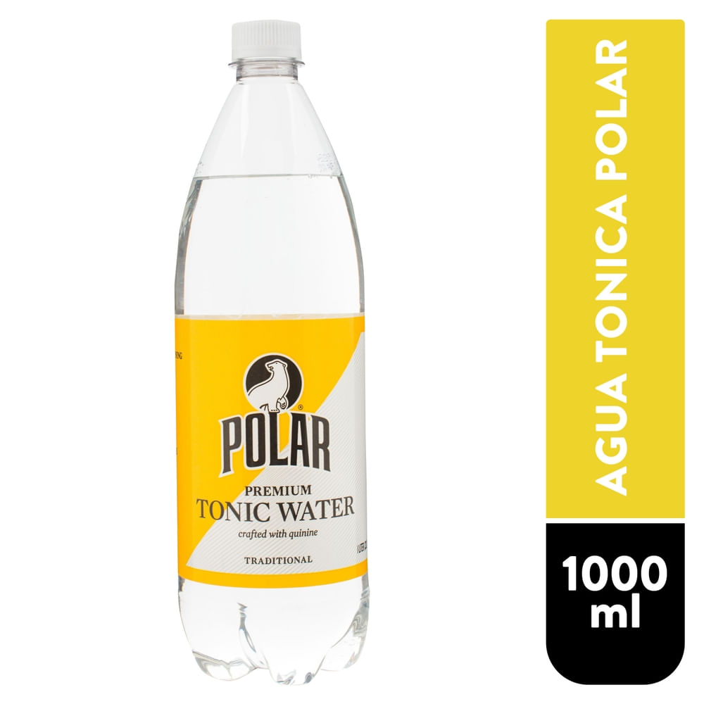 Agua tonica Polar mixers pet premium tradicional - 1000 ml
