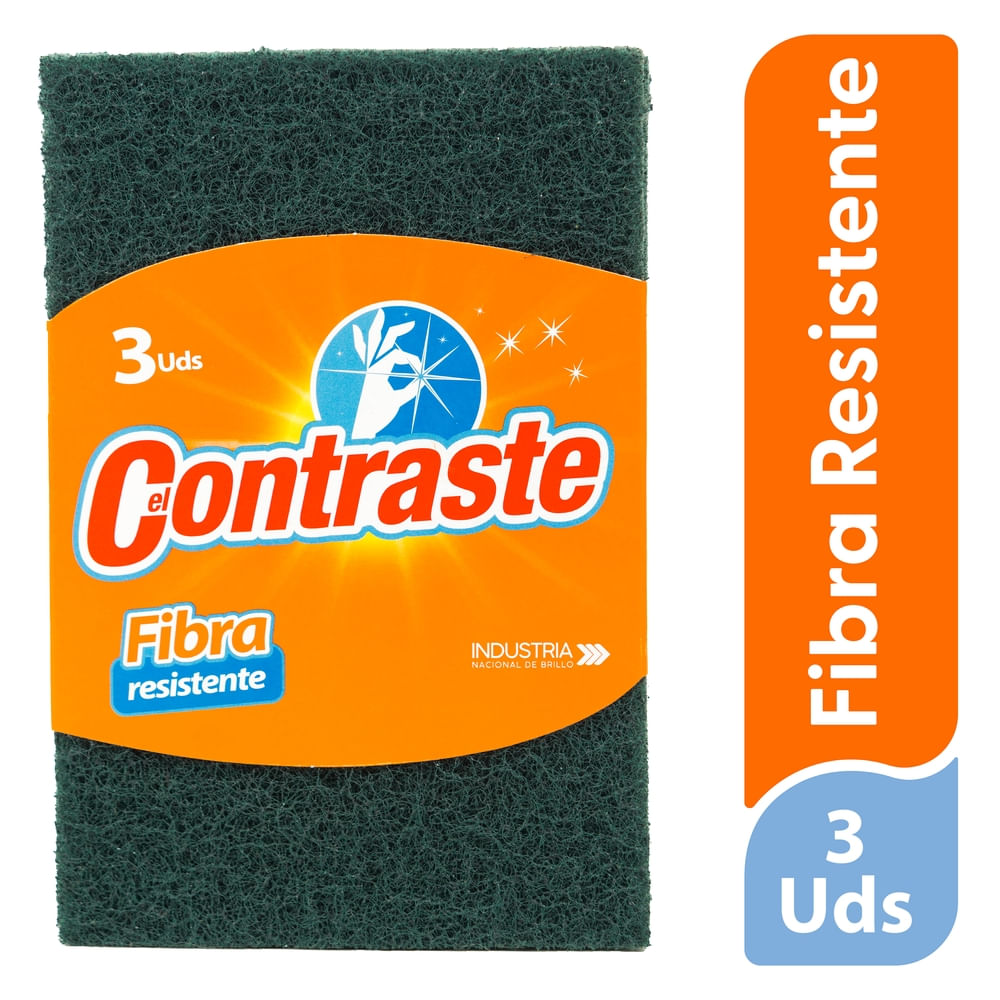 Fibra El Contraste Resistente - 3 Uds