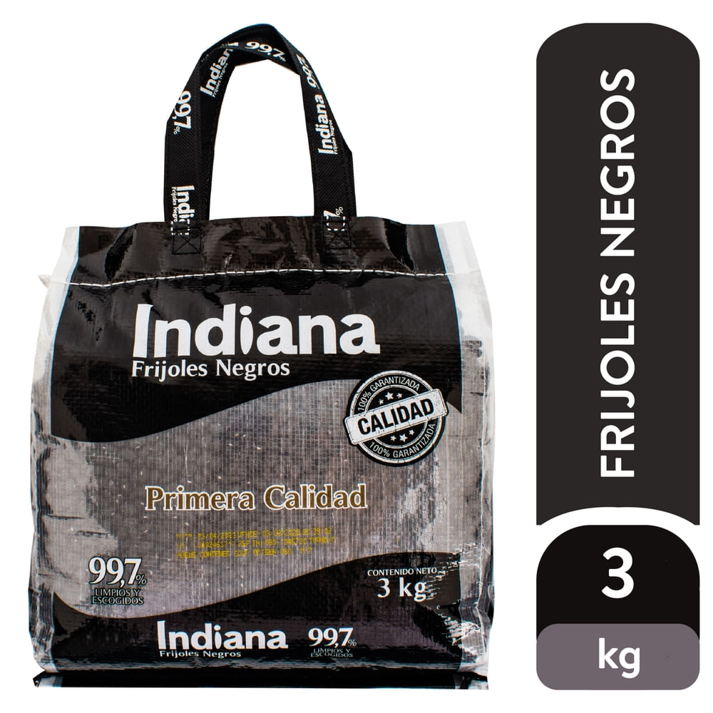 Frijoles Negros Indiana - 3000 g