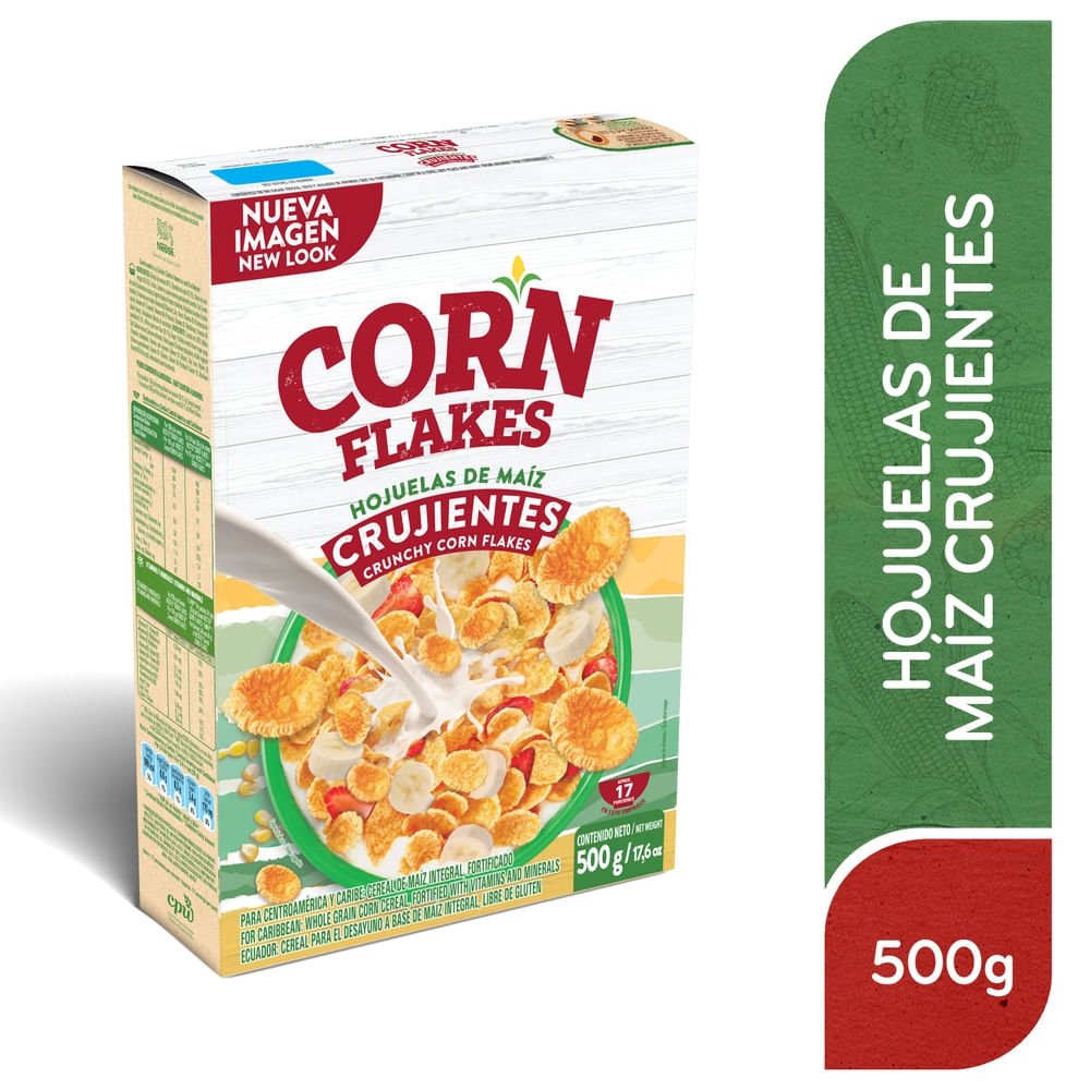 Cereal Nestlé Corn Flakes Sin Gluten Caja - 500 g